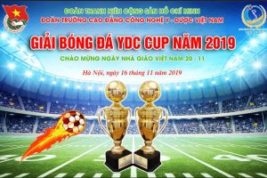 THÔNG BÁO KẾ HOẠCH TỔ CHỨC GIẢI BÓNG ĐÁ YDC CUP NĂM 2019