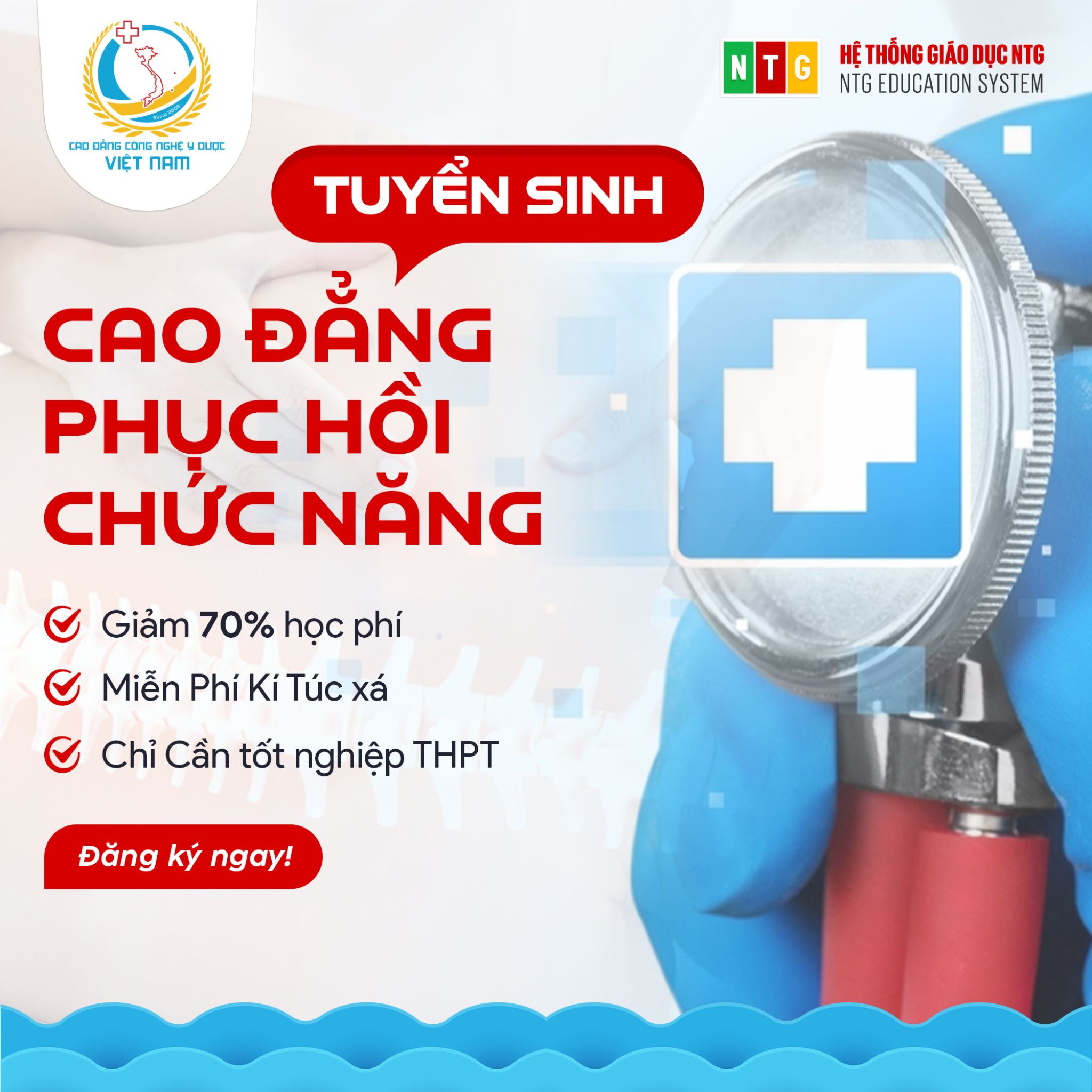 tuyen sinh vat ly tri lieu phuc hoi chuc nang