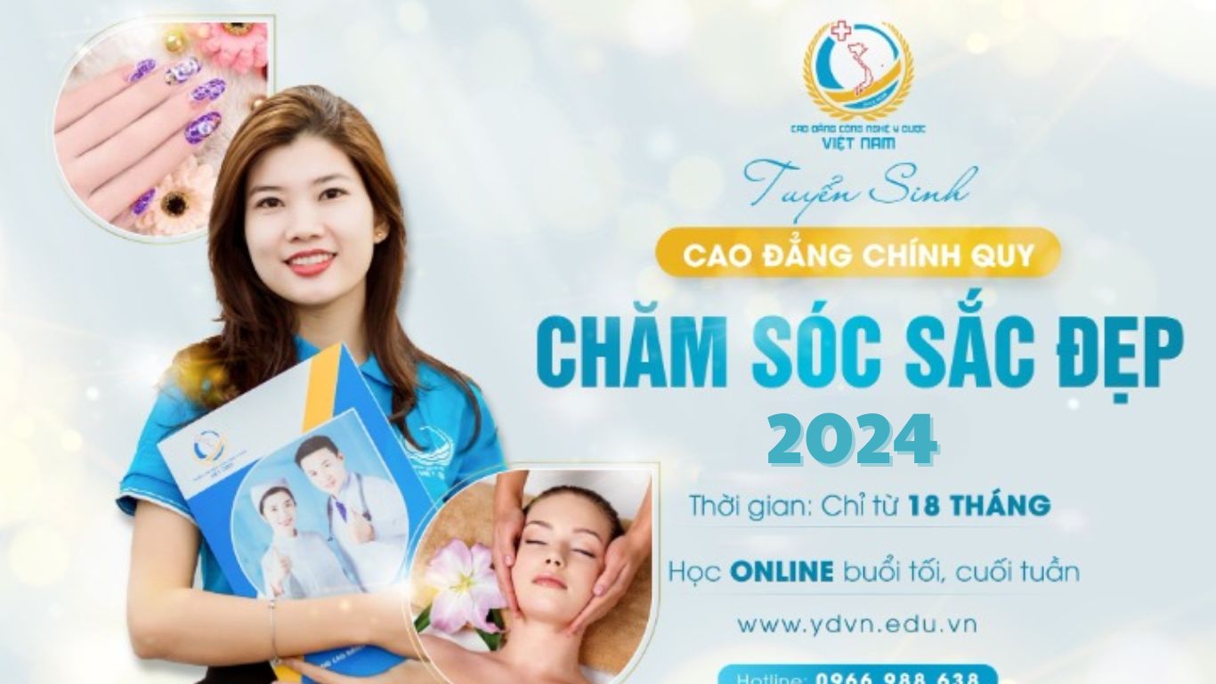 dao tao nganh cham soc sac dep